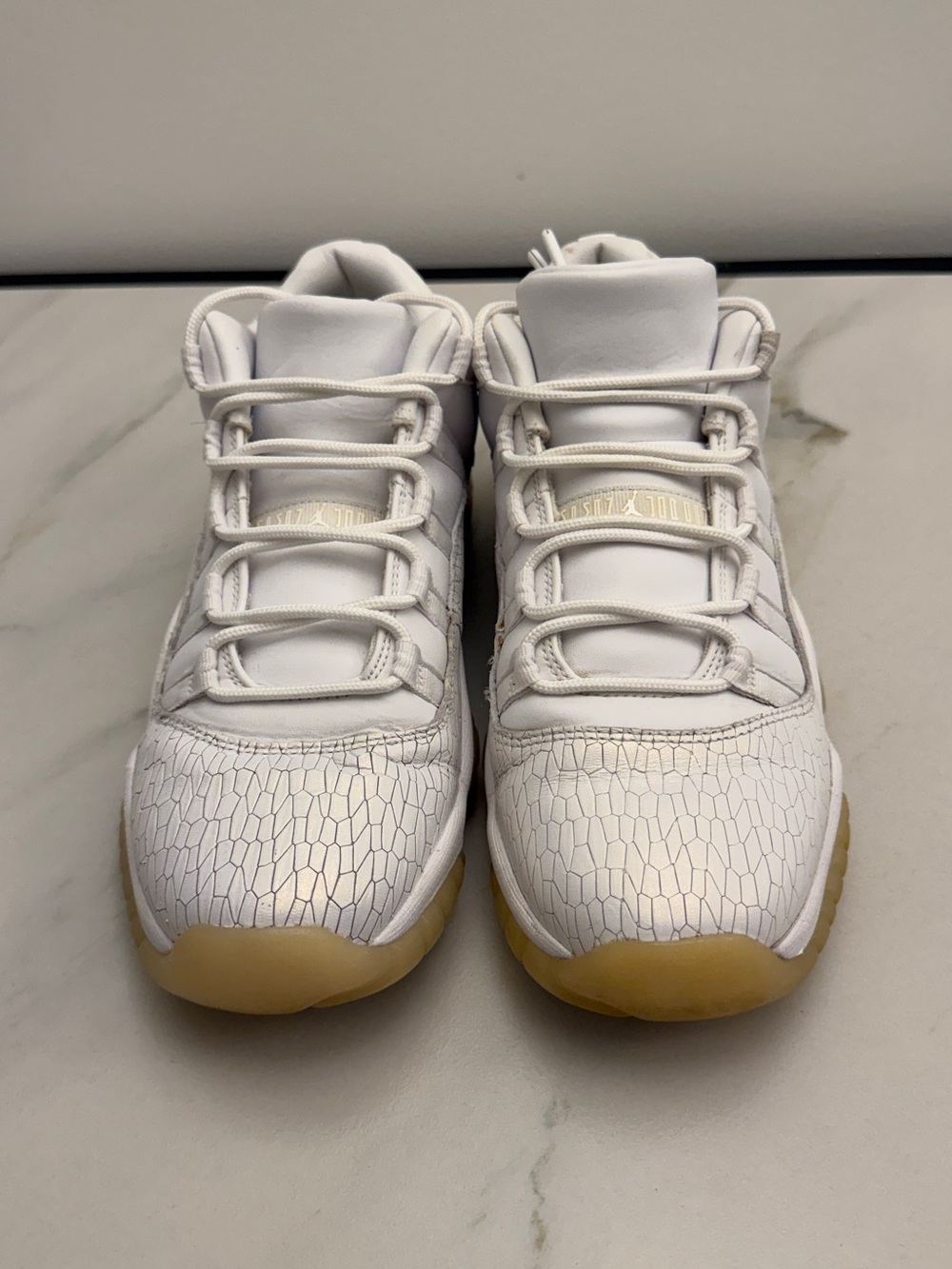 Air Jordan 11 Low White Gum Sneakers